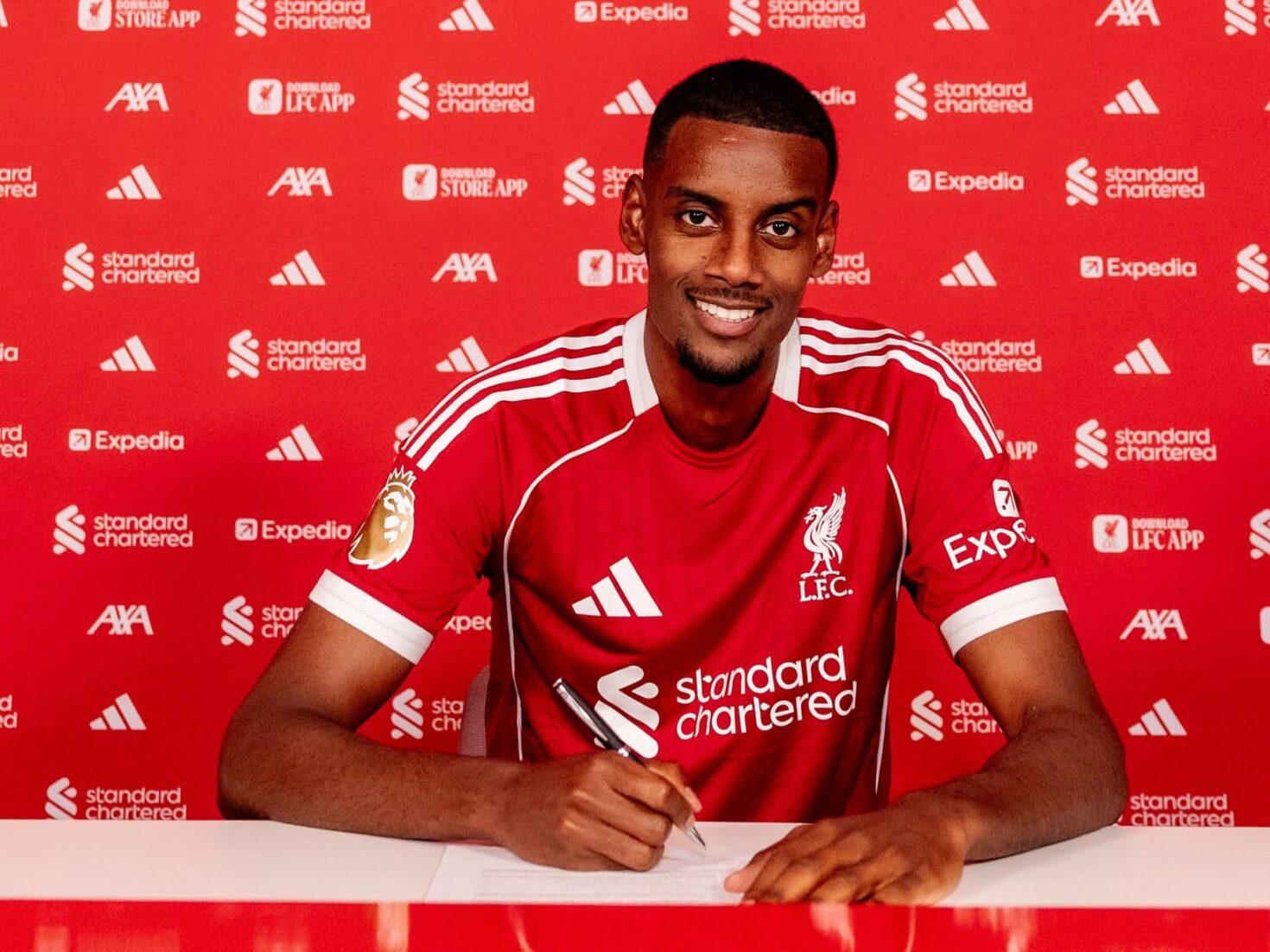 Alexander Isak w Liverpoolu